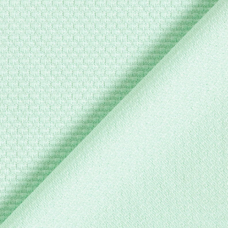 Textured Jacquard Jersey – pale mint,  image number 4