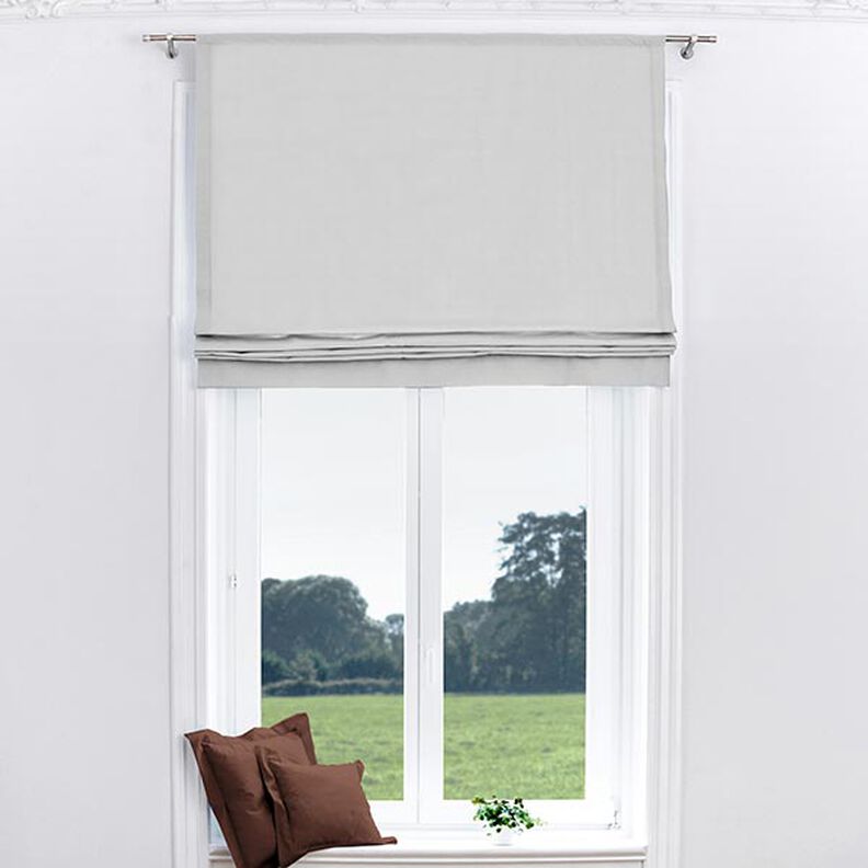 Blackout fabric Herringbone – white,  image number 7