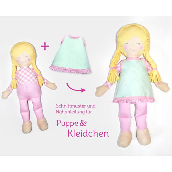 Sew a doll: "LULU" rag doll paper pattern  | Kullaloo,  image number 3