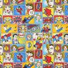 Comix Heroes Ottoman Decor Fabric – offwhite,  thumbnail number 1