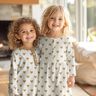 Jacquard Jersey Glitter hearts | Poppy Fabrics – natural/metallic gold,  thumbnail number 5