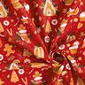 Cotton Poplin Lebkuchen – carmine/mustard,  thumbnail number 3