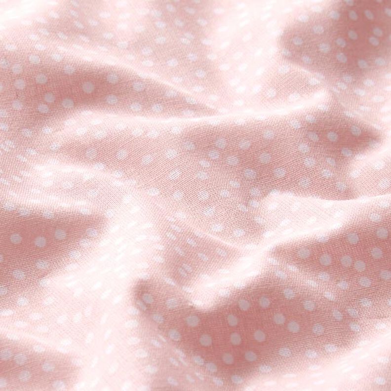 Cotton Cretonne Irregular Dots – rosé,  image number 2