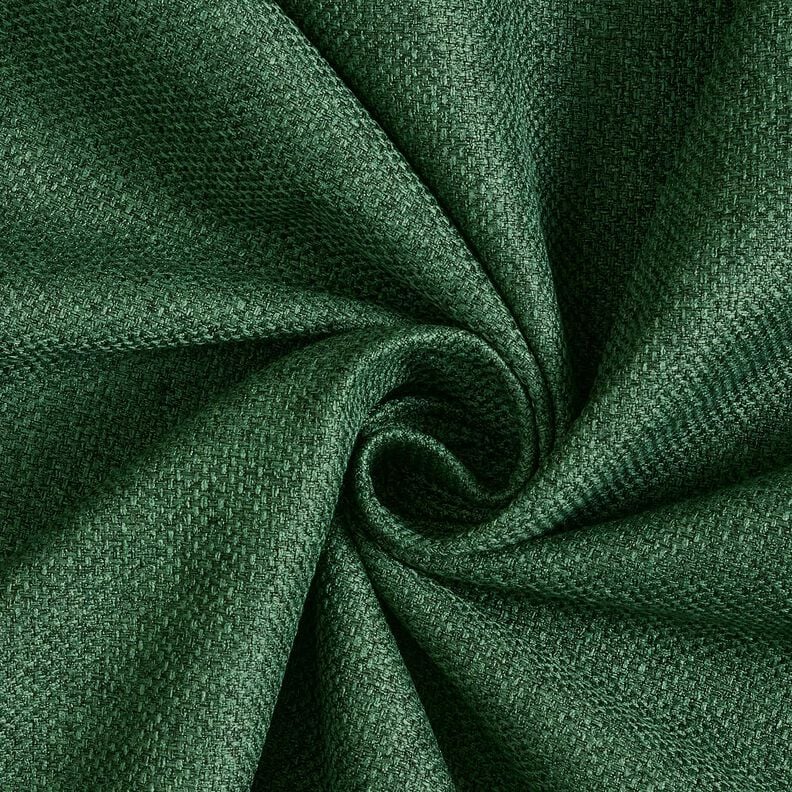 Upholstery Fabric fine relief structure – dark green,  image number 1