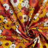 viscose fabric Summer Flowers – sunglow/black,  thumbnail number 3