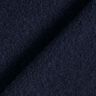 Wool fleece pure new wool Plain – blue-black,  thumbnail number 3