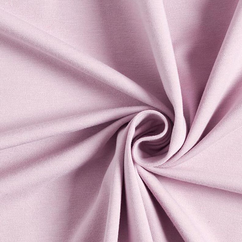 Plain Medium Cotton Jersey – dusky pink,  image number 1