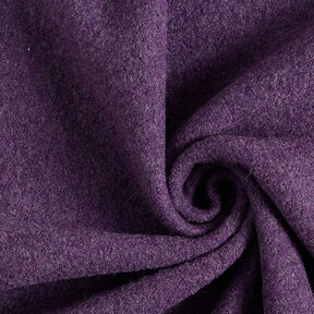 Fulled woollen loden Mottled – plum, 