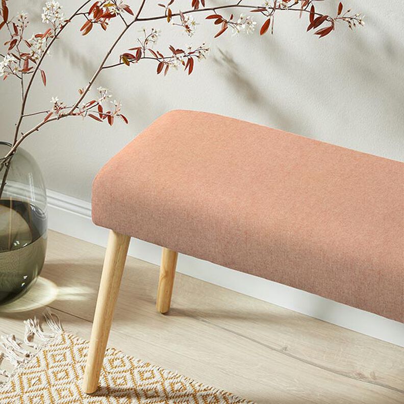 Decor Fabric Half Panama Cambray Recycled – terracotta/natural,  image number 6