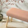 Decor Fabric Half Panama Cambray Recycled – terracotta/natural,  thumbnail number 6