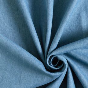 Lightweight stretch denim Recycled – brilliant blue, 