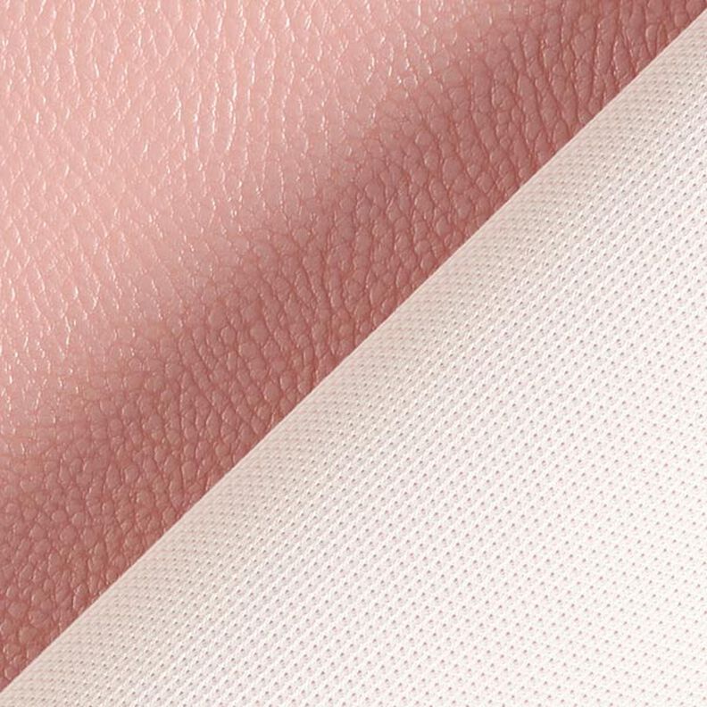 Metallic Imitation Leather – dusky pink,  image number 5