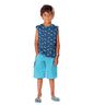 Cotton Jersey Chameleon – denim blue/lime green,  thumbnail number 6