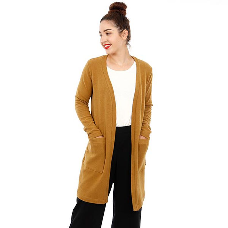 FRAU JACKY - cardigan with patch pockets, Studio Schnittreif | XS - XXL,  image number 2