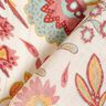 Viscose Blend Retro flowers – ivory/pale berry,  thumbnail number 4