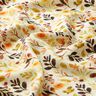 Viscose Linen Blend Autumn leaves – light beige/orange,  thumbnail number 2