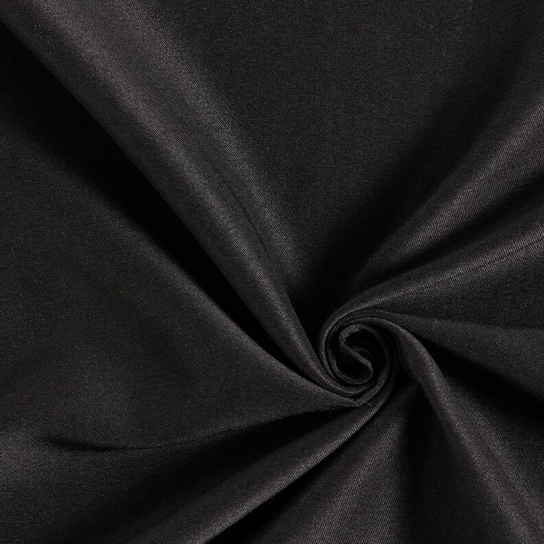 Curtain Fabric Doubleface – black,  image number 1