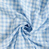 Large gingham check seersucker – white/light blue,  thumbnail number 3