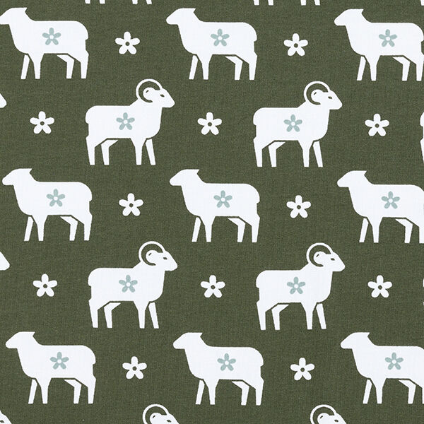 Aries Cotton Sweatshirt Fabric – khaki,  image number 1