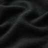 Lightweight viscose and wool blend knitted fabric – black,  thumbnail number 2