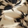 Viscose Linen Blend blurred flowers digital print – light beige/black,  thumbnail number 2