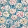 Decor Fabric Tapestry Fabric Water Lilies – light beige/green,  thumbnail number 1