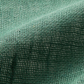 Decor Fabric Jute Plain 150 cm – fir green, 