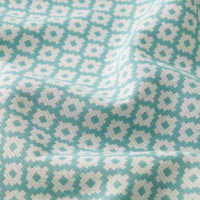 Outdoor fabric jacquard rhombus – mint, 
