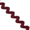 Serrated braid [12 mm] – burgundy,  thumbnail number 1