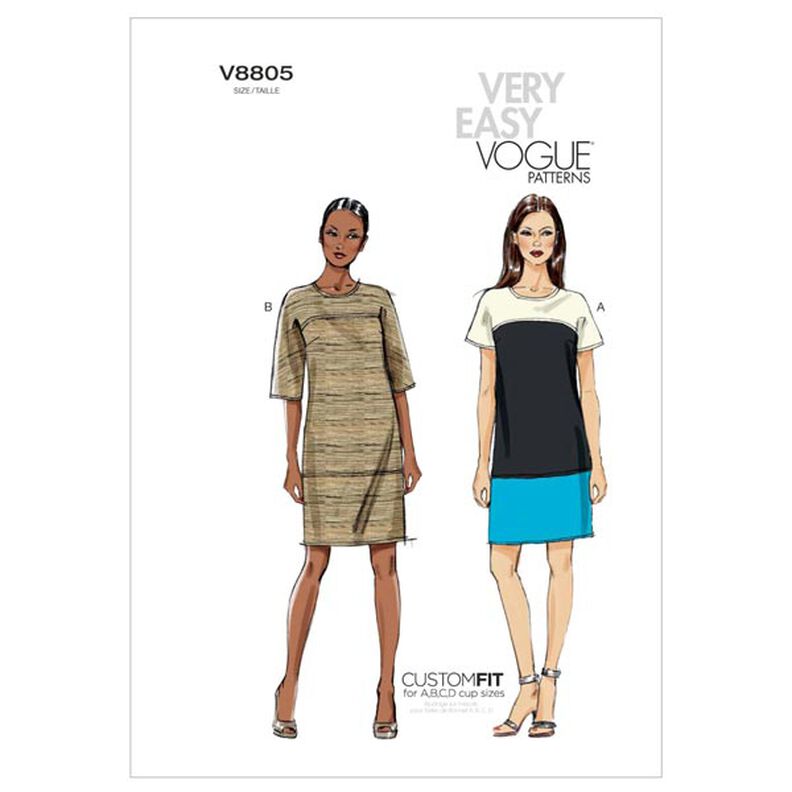 Dress, Vogue 8805 | 16 - 24,  image number 1