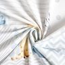 Decor Fabric Cotton Twill Baby jungle animals Digital Print – white/light blue,  thumbnail number 3