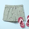 Double Gauze/Muslin happy penguins – reed,  thumbnail number 6
