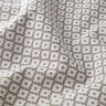 Outdoor fabric jacquard rhombus – grey,  thumbnail number 2