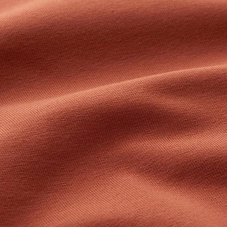 Medium Cotton Jersey Plain – terracotta,  image number 4