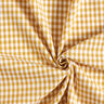 Cotton Vichy check 0,5 cm – mustard/white,  thumbnail number 3