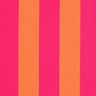 Decor Fabric Half Panama Block Stripes – intense pink/orange,  thumbnail number 1