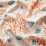 Decor Fabric Panama coral reef – light beige/terracotta,  thumbnail number 2