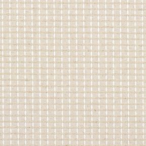 Decor Fabric Jacquard Chequered structure &ndash; natural, 