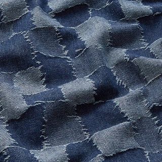 patchwork denim fabric – denim blue, 