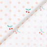 Poplin Polka Dots and Cherries – white/rosé,  thumbnail number 4