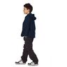 Plain Nicky Velour – navy blue | Remnant 50cm,  thumbnail number 4