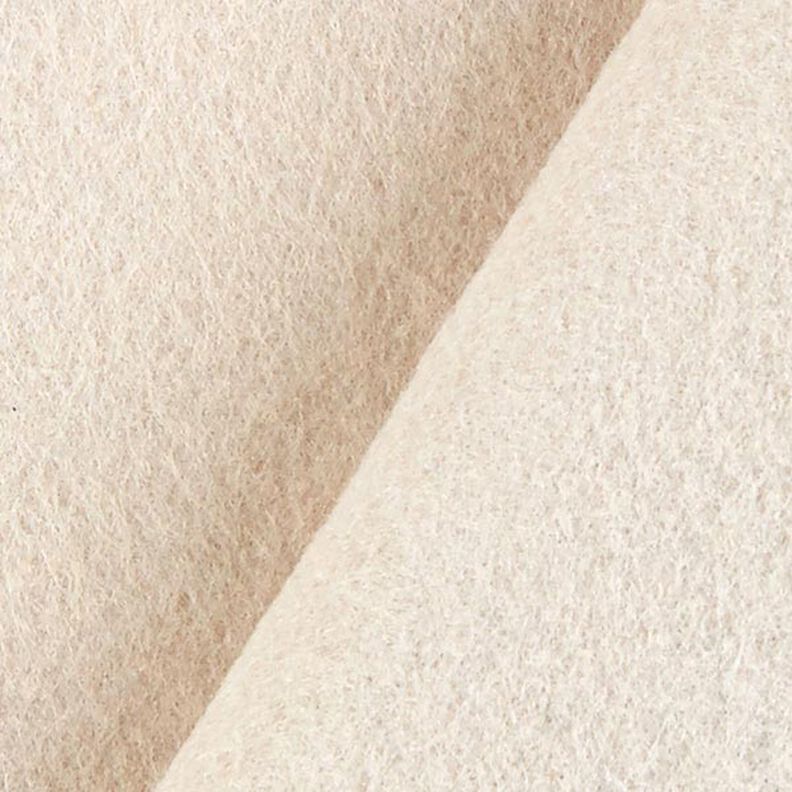 Felt 90 cm / 1 mm thick – light beige,  image number 3