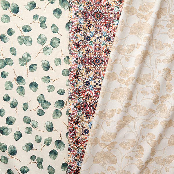 Decor Fabric Tapestry Fabric Oriental Carpet – light beige,  image number 5