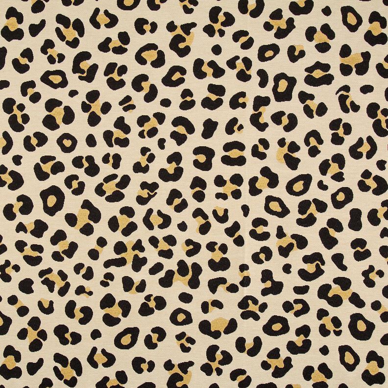 Decor Fabric Tapestry Fabric Leopard – light beige/black,  image number 1
