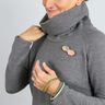 FRAU POLLY - cosy jumper dress with a polo neck, Studio Schnittreif | XS - XXL,  thumbnail number 4