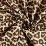 Decor Fabric Half Panama elegant leopard print – black/natural,  thumbnail number 3