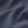 Light Cotton Sweatshirt Fabric Plain – midnight blue,  thumbnail number 4