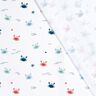 Swimsuit Fabric UPF50 happy crabs – white/lobster,  thumbnail number 4