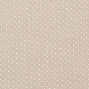 Coated Cotton Little Dots – sand, 