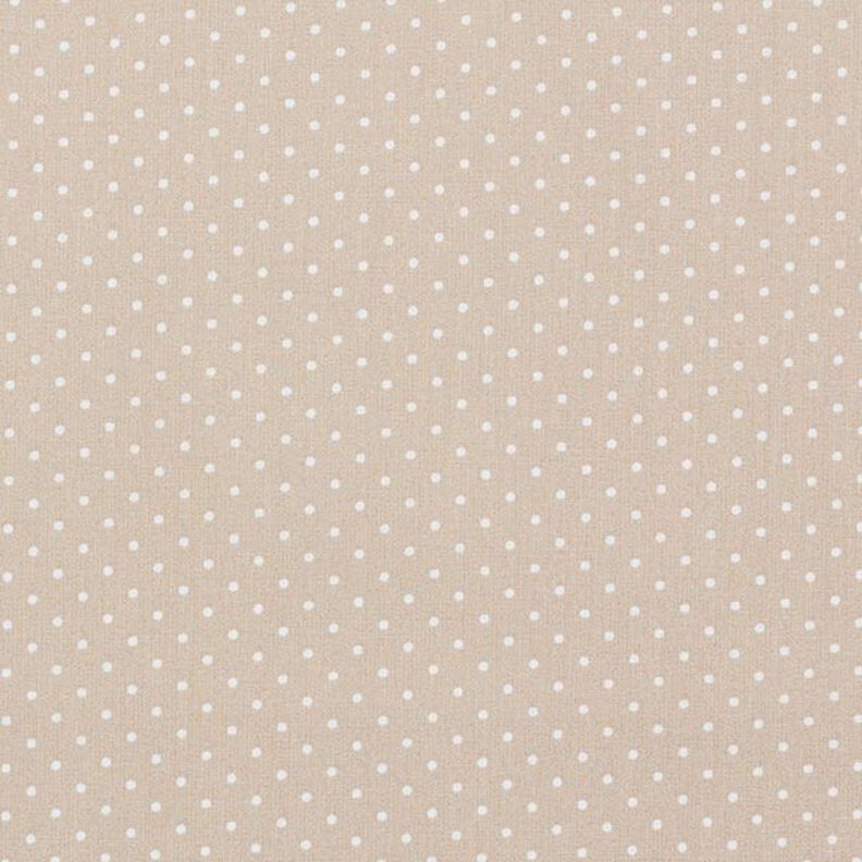 Coated Cotton Little Dots – sand,  image number 1